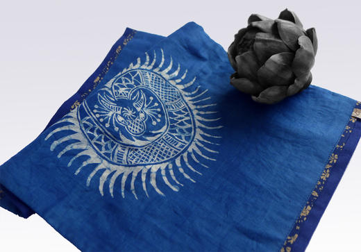 蜡染龙纹小茶席【定制】○善本源