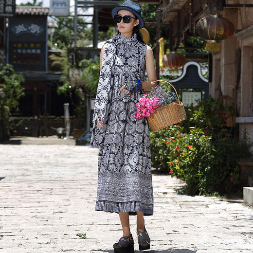 雨生百谷连衣裙 | 杨丽萍老师同款 | 现货加急发 | 三种袖型多样选择 商品图8