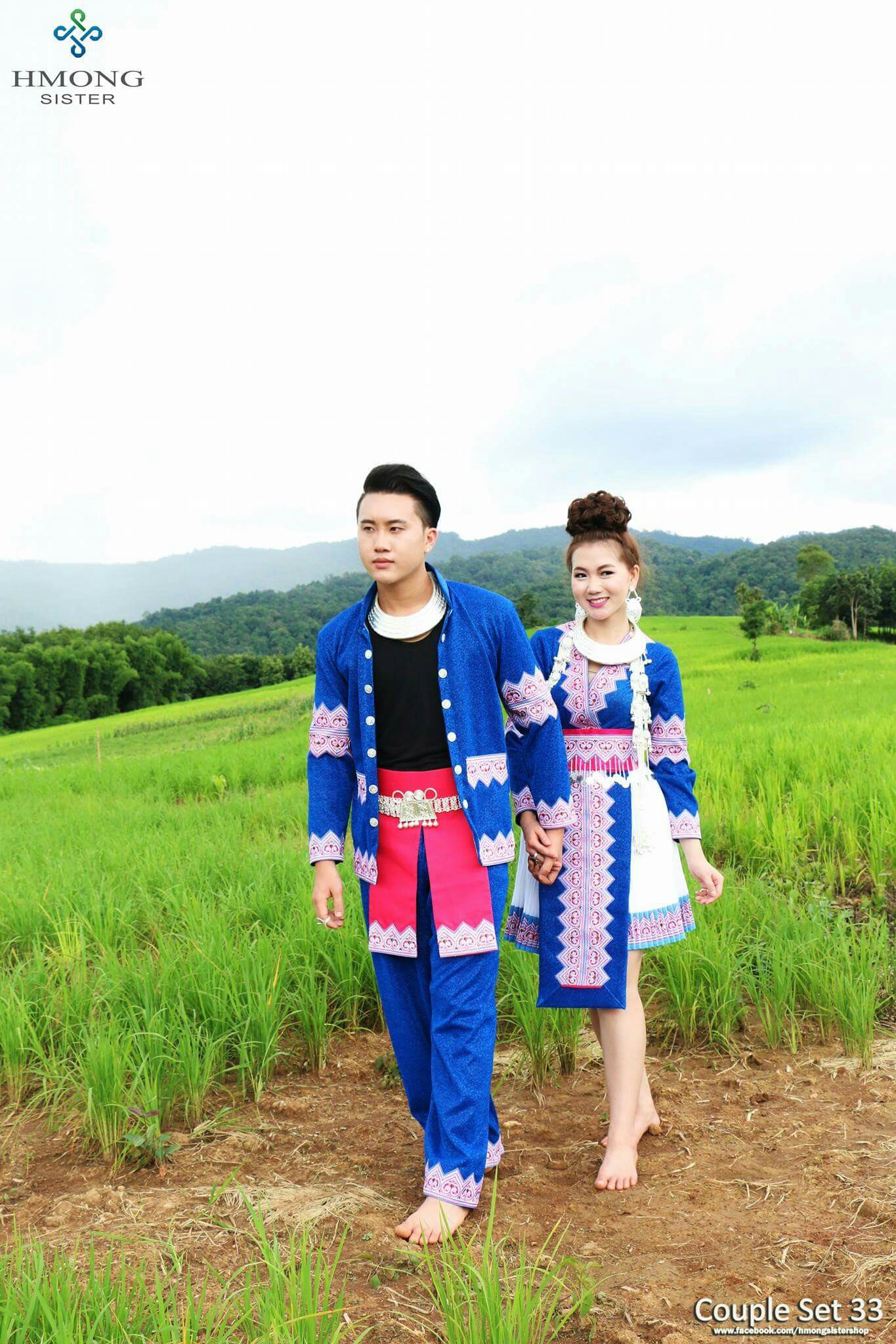 泰国苗族服装情侣款式女长款 项链,其它不包括套餐内.