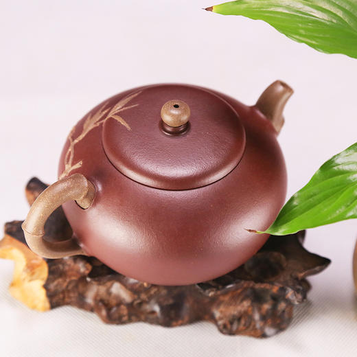 【竹鼓壶】邵立平大师手工紫砂壶