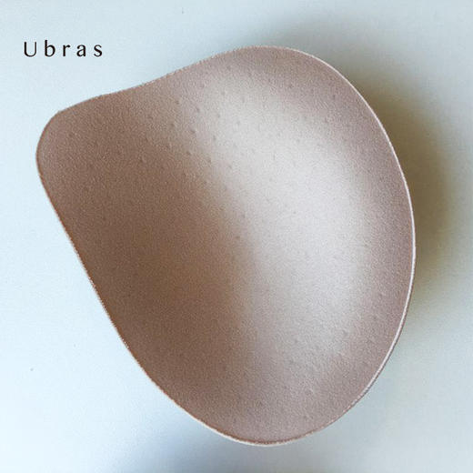 Ubras品牌官方:专利设计水滴形舒适无痕专用打孔透气立体加厚胸垫 商品图1