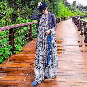 云南映象系列—雨生百谷围巾  | 现货加急发 