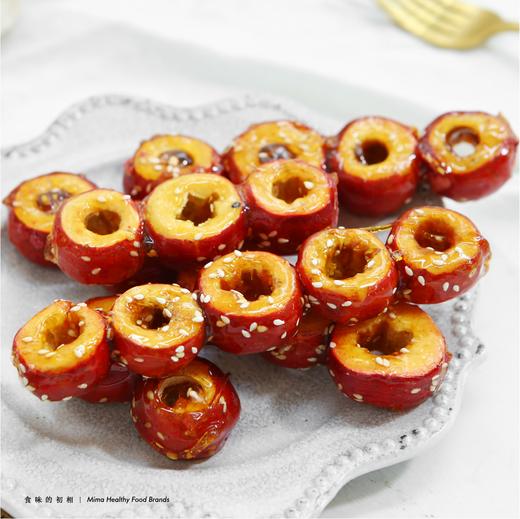 食味的初相糖葫芦脱水冻干山楂圈制成6条装约168g