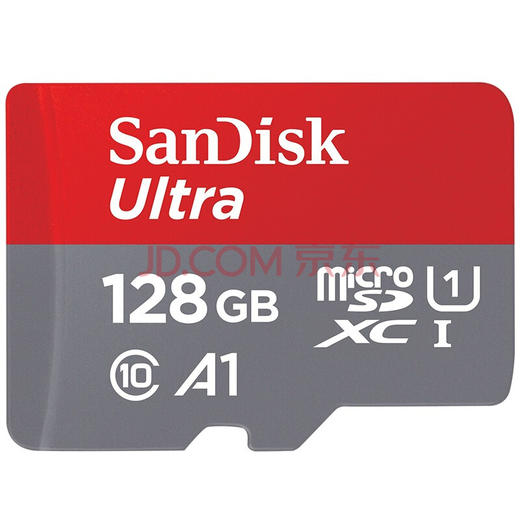 闪迪（SanDisk）A1 128GB 读速100MB/s 至尊高速移动MicroSDXC UHS-I存储卡 TF卡 商品图1