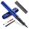 凌美（LAMY）Al-star恒星系列钢笔 宝石蓝 EF笔尖 钢笔套装（包含EF尖钢笔1支、吸墨器1支、一次性墨水胆1支、龙骨盒包装） 商品缩略图3