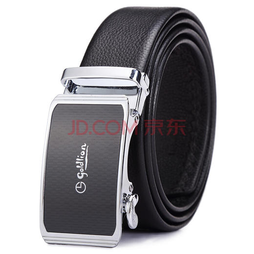 金利来（Goldlion)男皮带 男士休闲商务腰带男式裤带男款自动扣皮带 商品图3