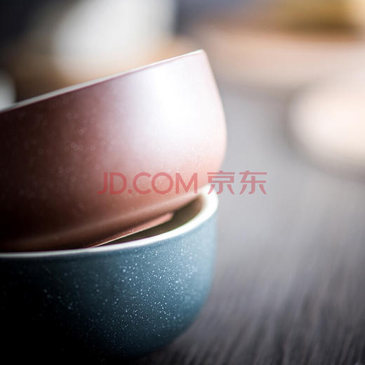 剑林 创意日韩欧式陶瓷器餐具小汤碗大米饭碗4.5英寸家用碗甜品碗 北欧印象 白色 商品图1