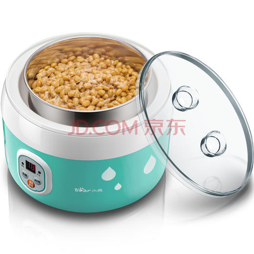 小熊（Bear）酸奶机 家用全自动纳豆机微电脑可定时不锈钢内胆送陶瓷4分杯 SNJ-560 商品图3