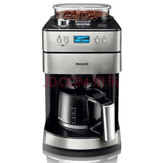 飞利浦（PHILIPS）咖啡机 HD7751/00 自动家用现磨一体咖啡豆研磨机 商品图3