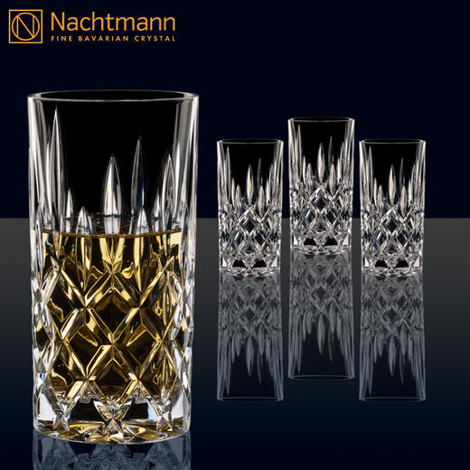 德国Nachtmann 威士忌杯水杯酒杯 4只装 原装进口 商品图7