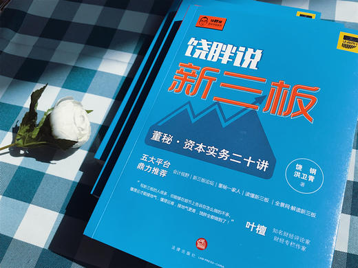 2017年资本市场秋收冬藏丨《饶胖说新三板： 董秘·资本实务二十讲》知名财经评论人叶檀女士倾力推荐；十一位资本市场老兵亲笔撰文力荐！ 商品图1