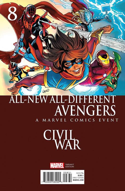 全新全异复仇者 主刊 All New All Different Avengers（2016）变体 商品图5