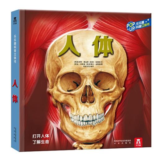 趣味科普立体书 人体4 6 8 10岁乐乐趣立体科普翻翻书畅销教辅读物科普百科身体奥秘揭秘儿童读物少儿课外阅读拓展知识 红马甲