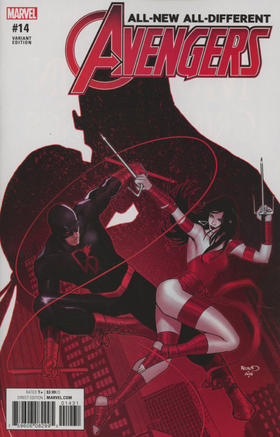 全新全异复仇者 主刊 All New All Different Avengers（2016）变体