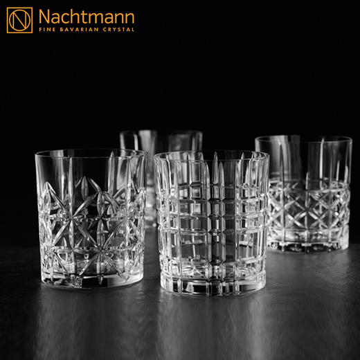 德国Nachtmann 威士忌杯水杯酒杯 4只装 原装进口 商品图1