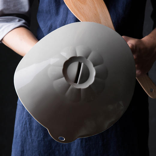 摩登主妇密封硅胶盖子万能盖冰箱保鲜碗微波炉食品级防尘防烫锅盖1 商品图3
