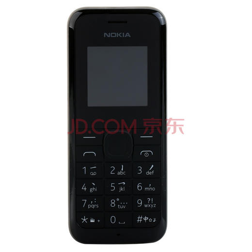 诺基亚（NOKIA）105 （RM-1134） 黑色 移动联通2G手机 老人手机 商品图1
