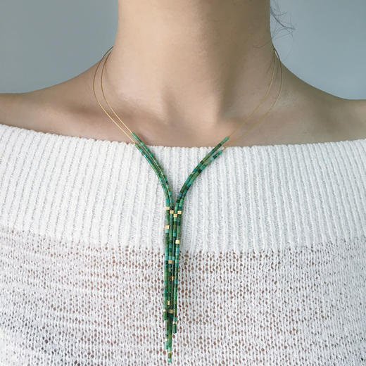 北京仓｜BERND WOLF-Yanessa-绿松石 项链［德国设计师］ 商品图2