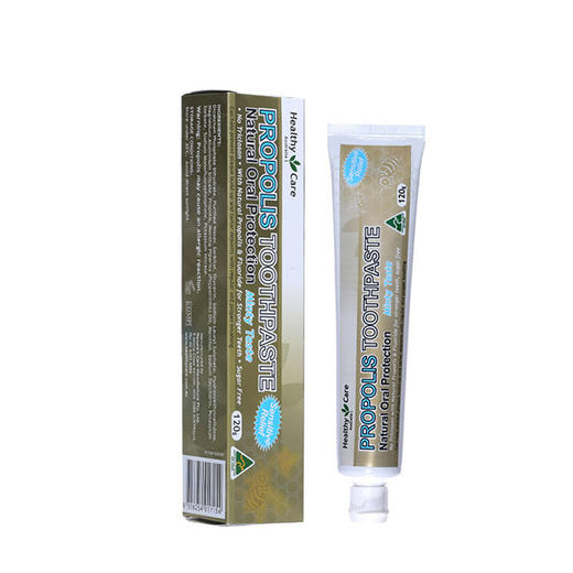 （永久下架）澳洲Healthy Care 天然蜂胶牙膏 120g 商品图0