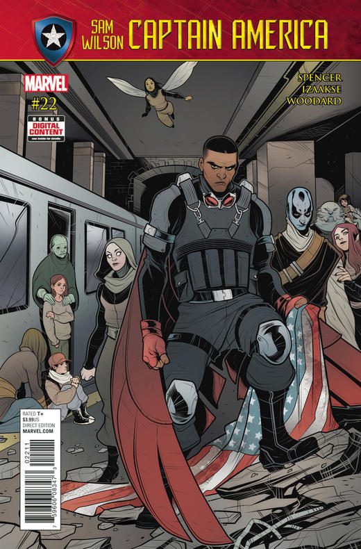 美国队长 山姆威尔逊 主刊 Captain America Sam Wilson（2015）普封 商品图0