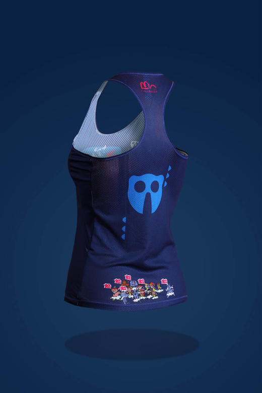 严素跑步背心-广州之巅2017 食自己 女款 轻量 速干 严素态度 商品图1