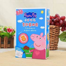 【百汇到家】小猪佩奇蔓越莓曲奇120g
