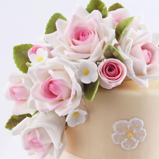 玫瑰之恋婚礼蛋糕 商品图1