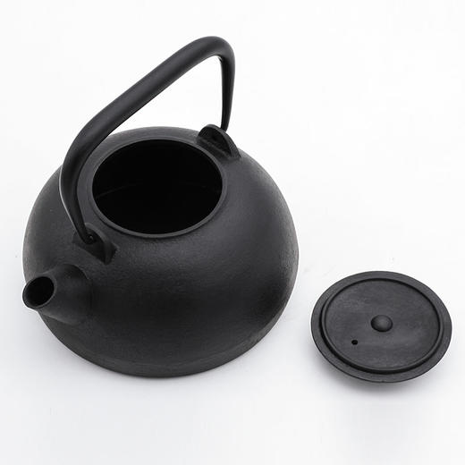 哲品 圆水壶系列铸铁加热水壶铁茶壶 铸铁壶可直接烧水家用 商品图1