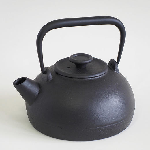 哲品 圆水壶系列铸铁加热水壶铁茶壶 铸铁壶可直接烧水家用 商品图0