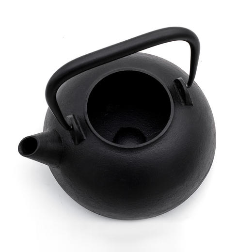 哲品 圆水壶系列铸铁加热水壶铁茶壶 铸铁壶可直接烧水家用 商品图3