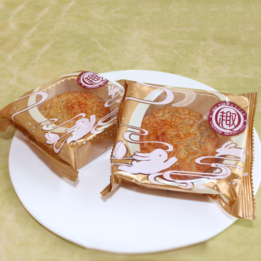 蛋黄白莲蓉150g单个散装中秋月饼 商品图3