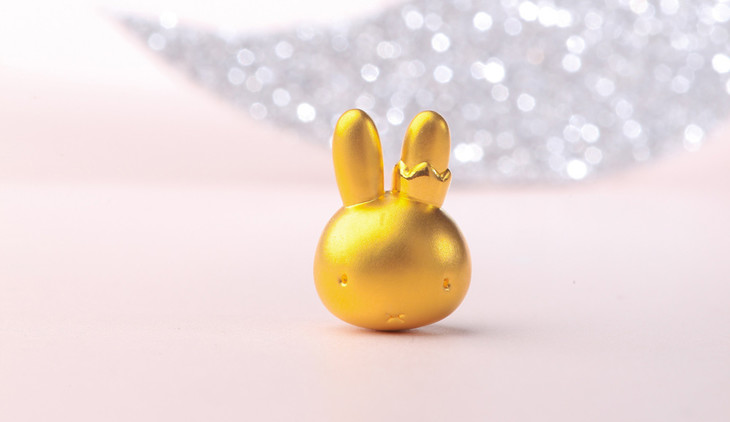 超级呆萌的3d足金米菲古名珠宝荷兰米菲系列