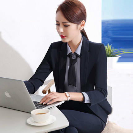 小西装套装女春装新款商务韩版职业装正装酒店工作服两件套