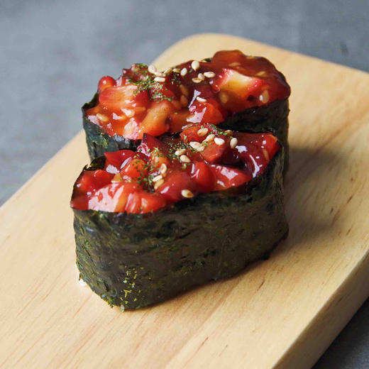 熟|芝麻八爪鱼军舰 - 浅岛寿司宅配