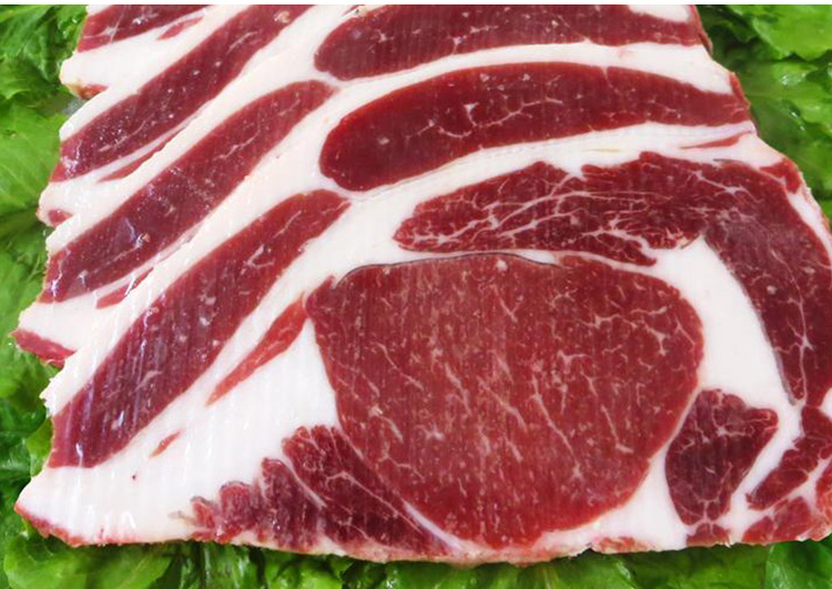 彩虹雨 牛肉 眼肉500g 牛排切片 无抗生素 全国发货满额包邮