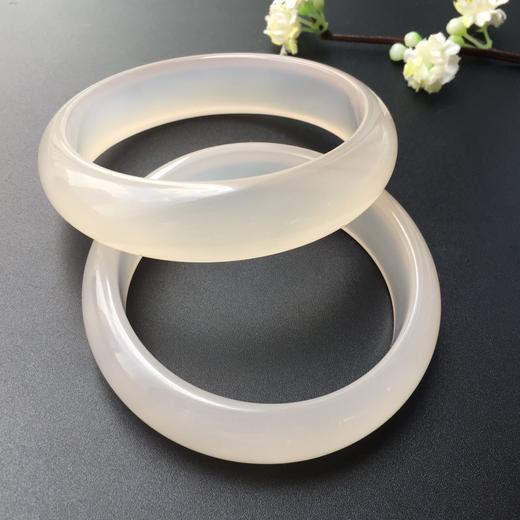 【d22704】天然玉髓,冰种手镯(一个价格)