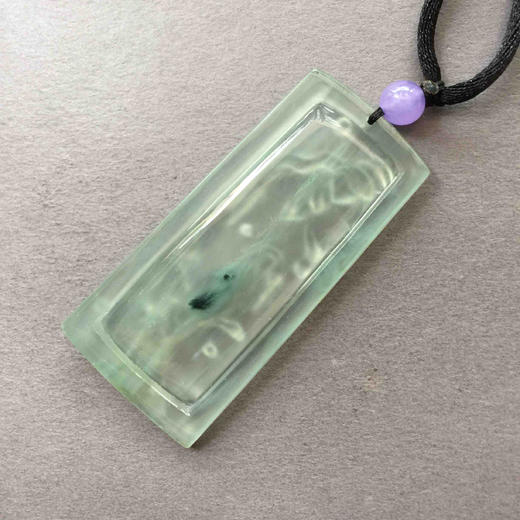 翡翠高冰种飘花大牌子一路连科 商品图4