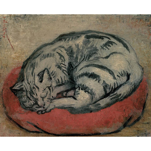 《猫咪睡了》| 潘玉良版画 商品图0