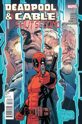 死侍与电索 瞬息万变 斜线 Deadpool and Cable Split Second（2016）
