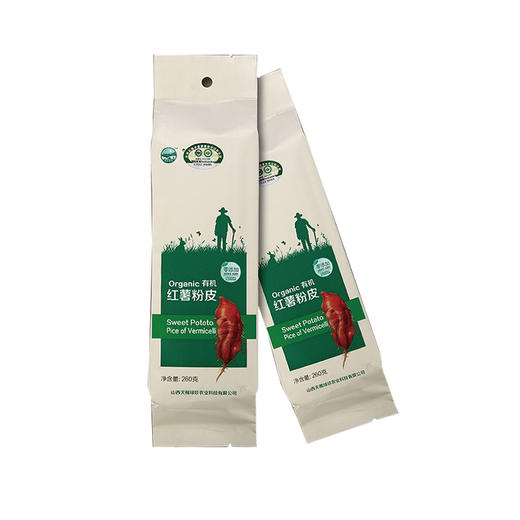 有机认证有机红薯粉皮3袋组合包邮 商品图2