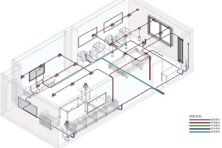 《三维家装水电设计全解析》--水电路由安装速查手册