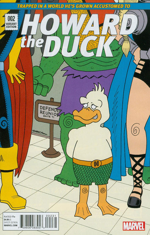 变体 霍华德怪鸭 howard the duck vol 4