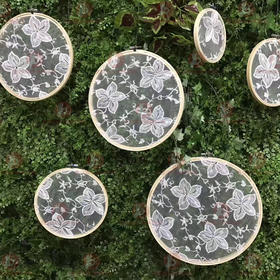 蕾丝花六件套【运费自理】