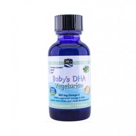 【2瓶装包邮】保税区直发  美国 NordicNaturals挪威小鱼 婴儿海藻油 30ml （6个月以上）