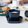 摩登主妇创意陶瓷杯碟下午茶杯碟套装办公室水杯早餐杯牛奶杯 商品缩略图0