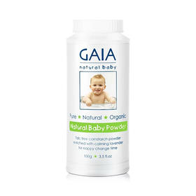现货 Gaia婴幼儿爽身粉100g