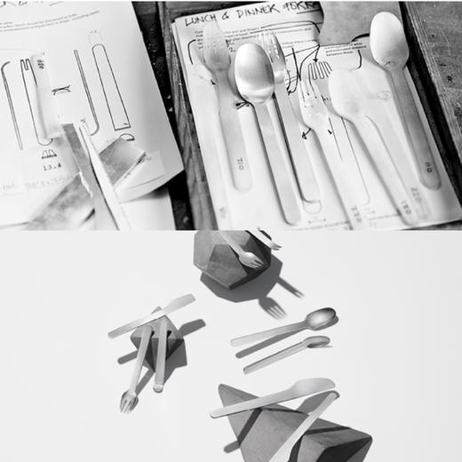 【Vogue特惠】Georg Jensen·LOUISE CAMPBELL 餐具组（主餐刀，叉，匙，大茶匙4件） 商品图3