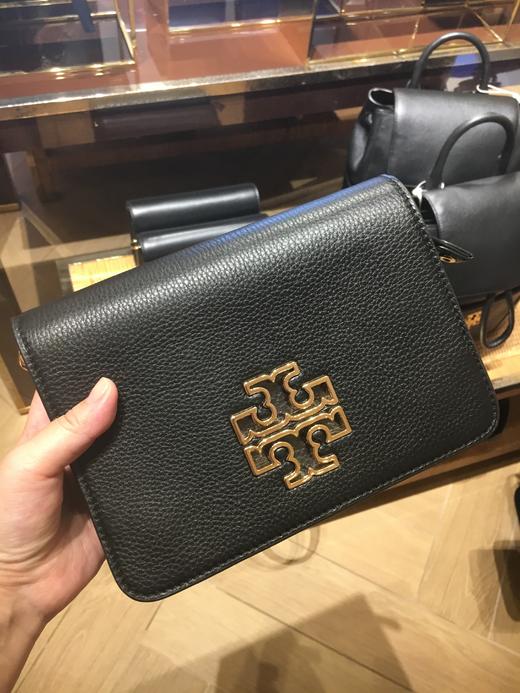 Tory burch 大logo扣牛皮单肩包 商品图1