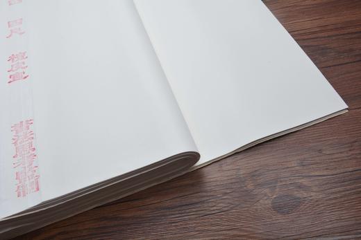 【精品宣纸】老技师手工檀皮四尺生宣（100张） 商品图3