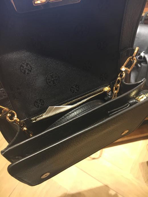 Tory burch 大logo扣牛皮单肩包 商品图2